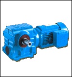 Helical-worm gearmotor S series